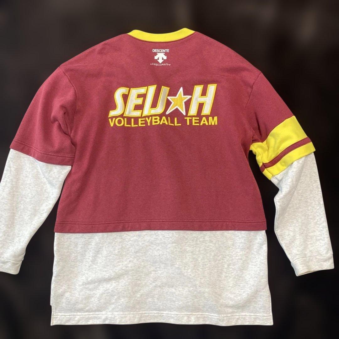 バレーボール　星城　スウェット　上下セット　サイズXO