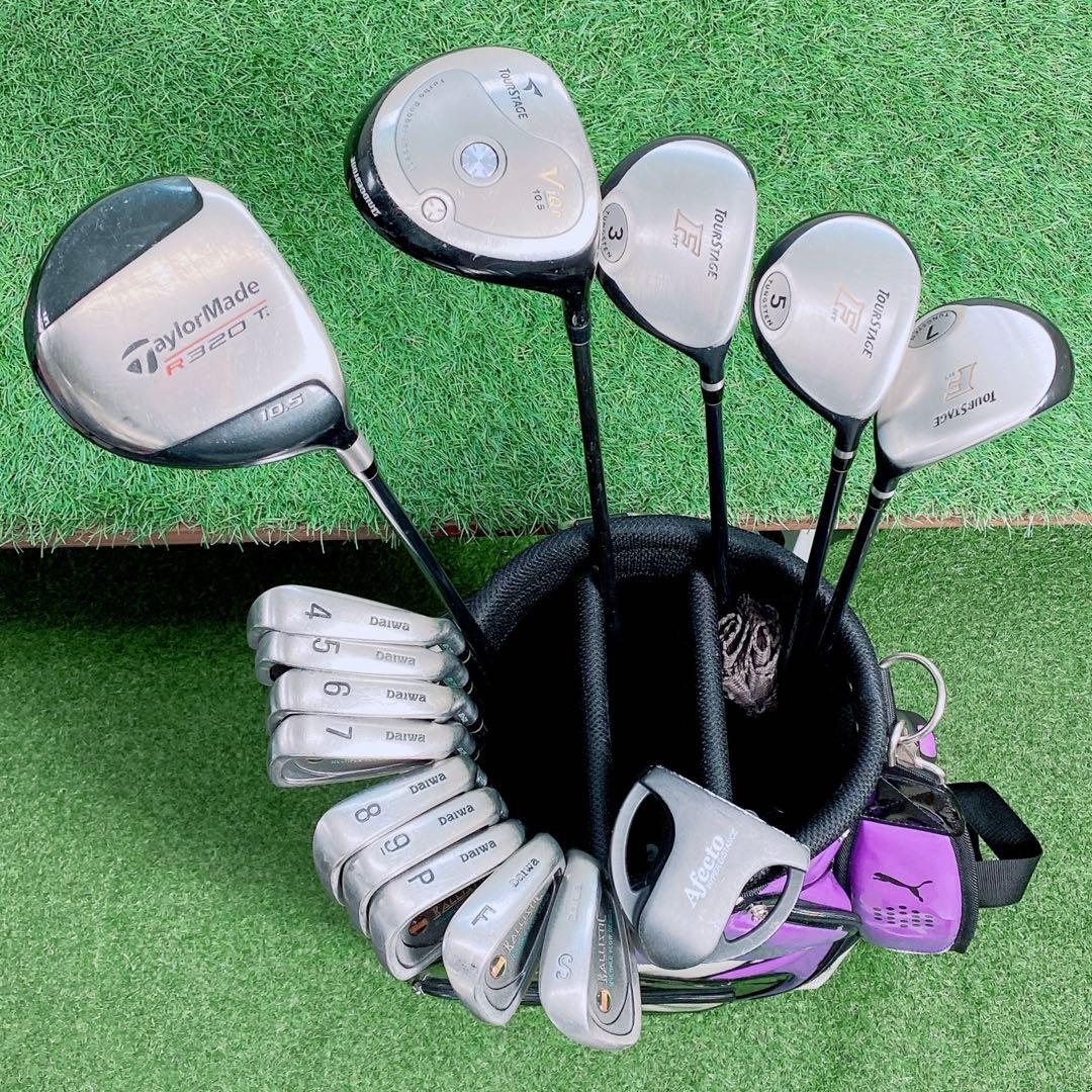 テーラーメイド　R 320 Ti ゴルフクラブ　メンズセット　初心者 N2101