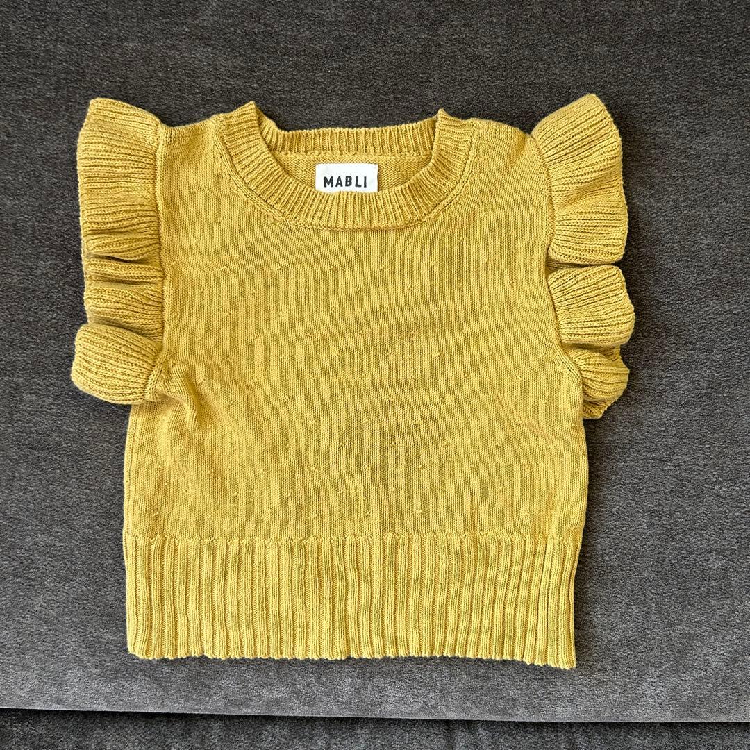 MABLI フリルトップス+ブルマ 2Y セットアップ
