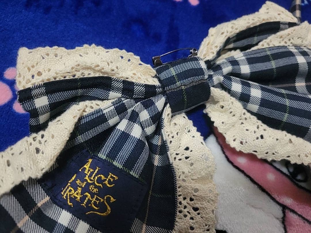 ALICE and the PIRATES タータンチェックジャンパースカート