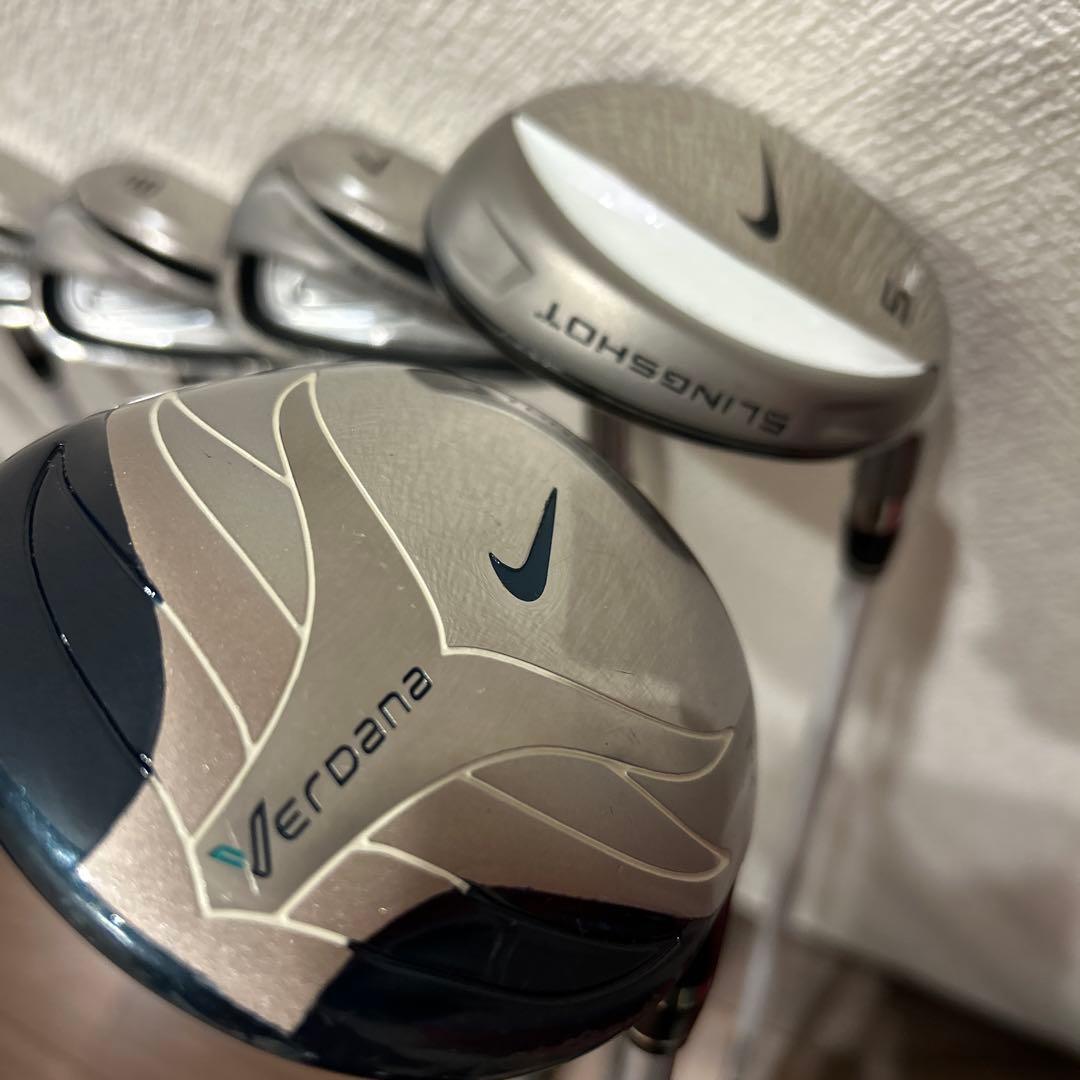 良品 NIKE ナイキ スリングショット レディースゴルフセット 初心者 ハーフ