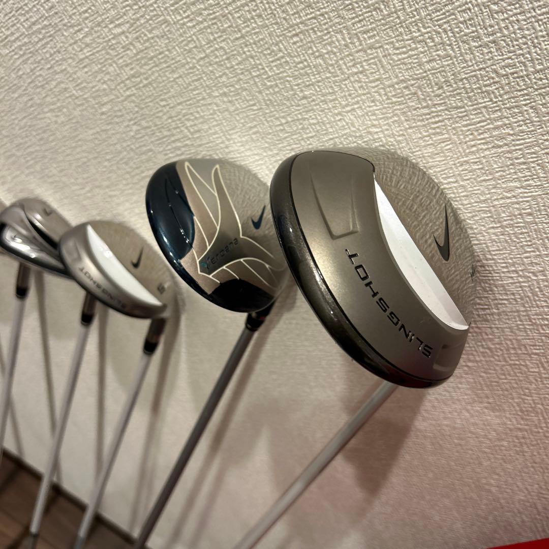 良品 NIKE ナイキ スリングショット レディースゴルフセット 初心者 ハーフ