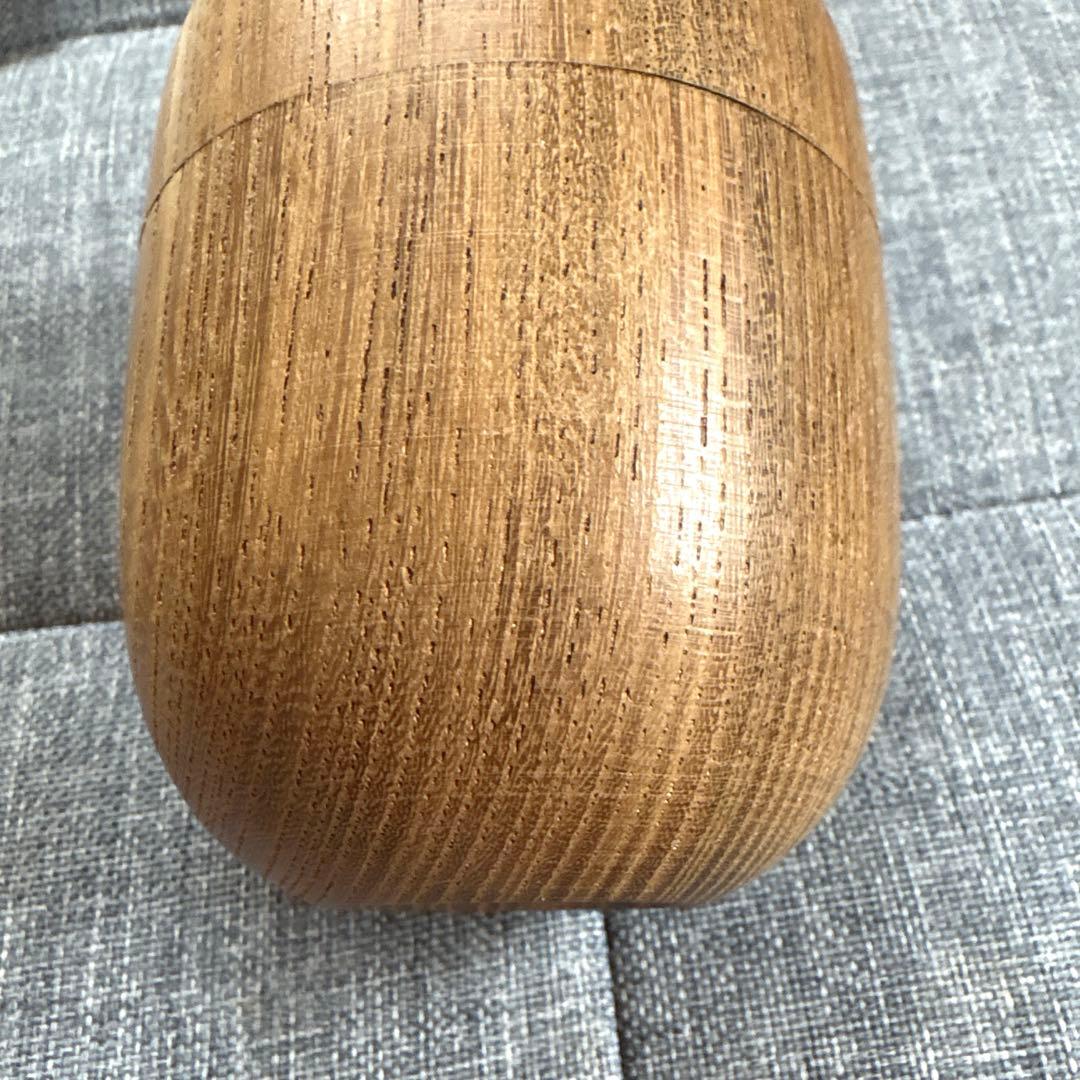 希少 茶道具　欅(ケヤキ) 棗　伊勢神宮古材