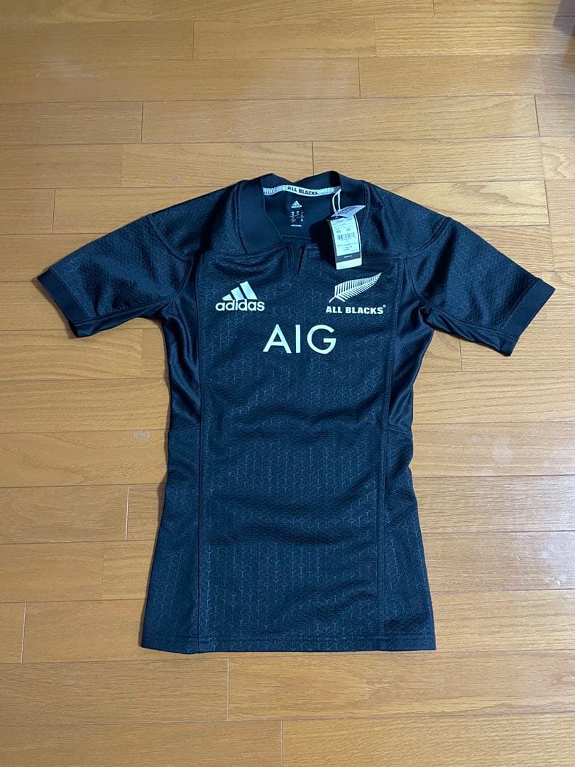 新品未使用タグ付き　adidas ALL BLACKS ラグビージャージ