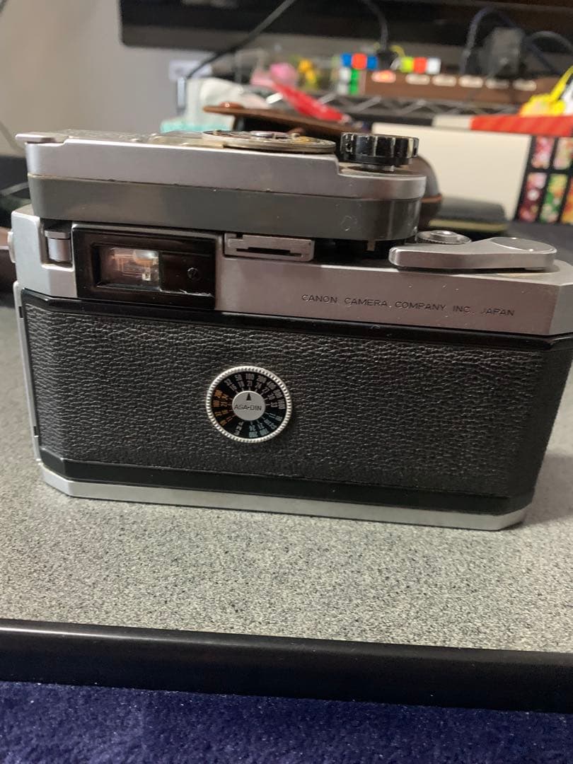 Canon フィルムカメラ レザーケース付き