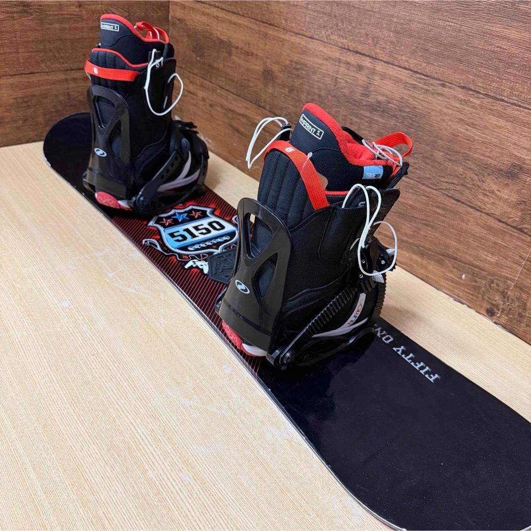 5150 BURTON　キッズ　ジュニア　スノーボード　3点セット　親子スノボ