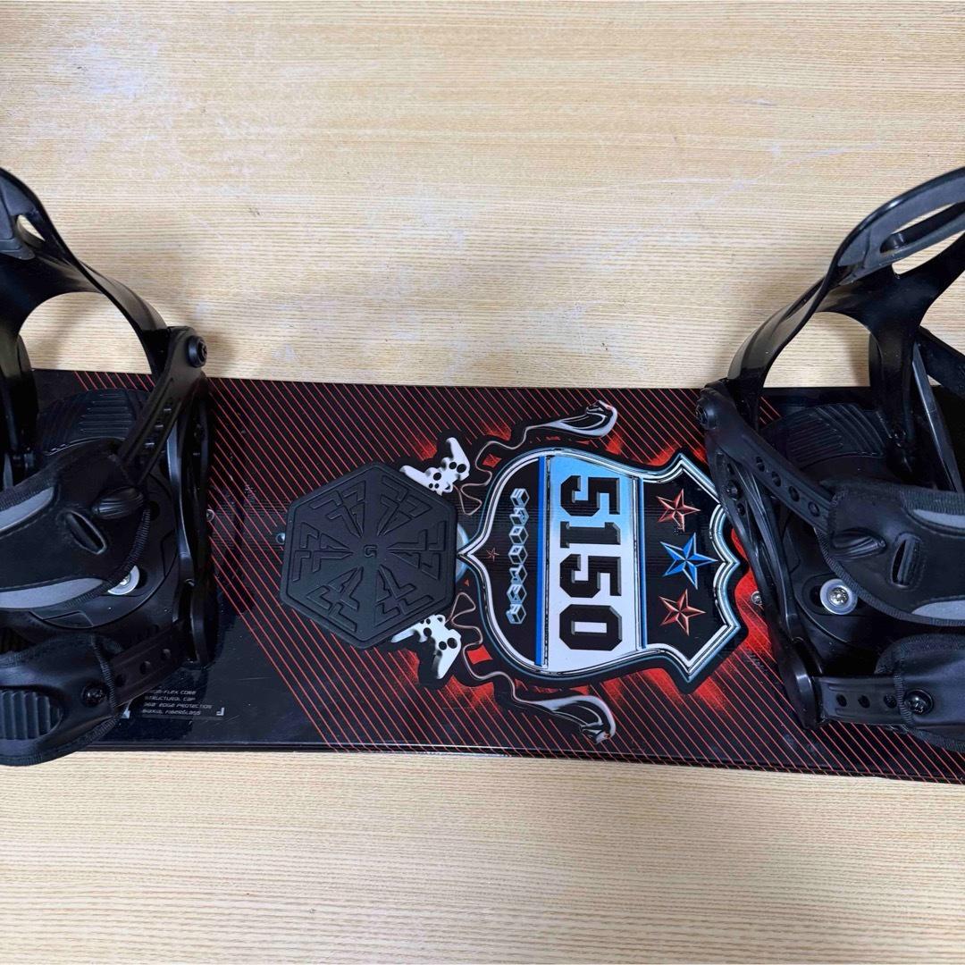 5150 BURTON　キッズ　ジュニア　スノーボード　3点セット　親子スノボ