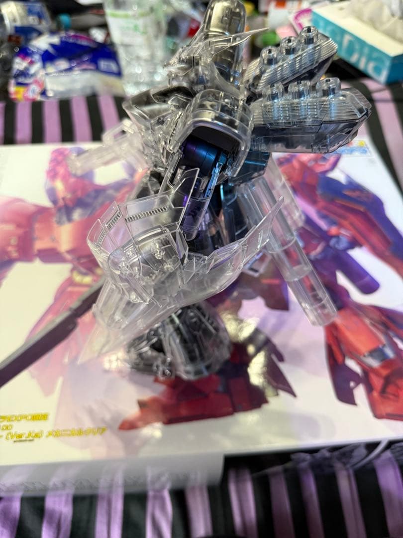 ガンダムEXPO限定 MG サザビー ver.ka メカニカルクリア　rg