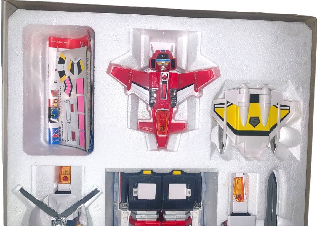 デッドストック　未使用　DX超合金 光速合体 グレートファイブ 光戦隊マスクマン