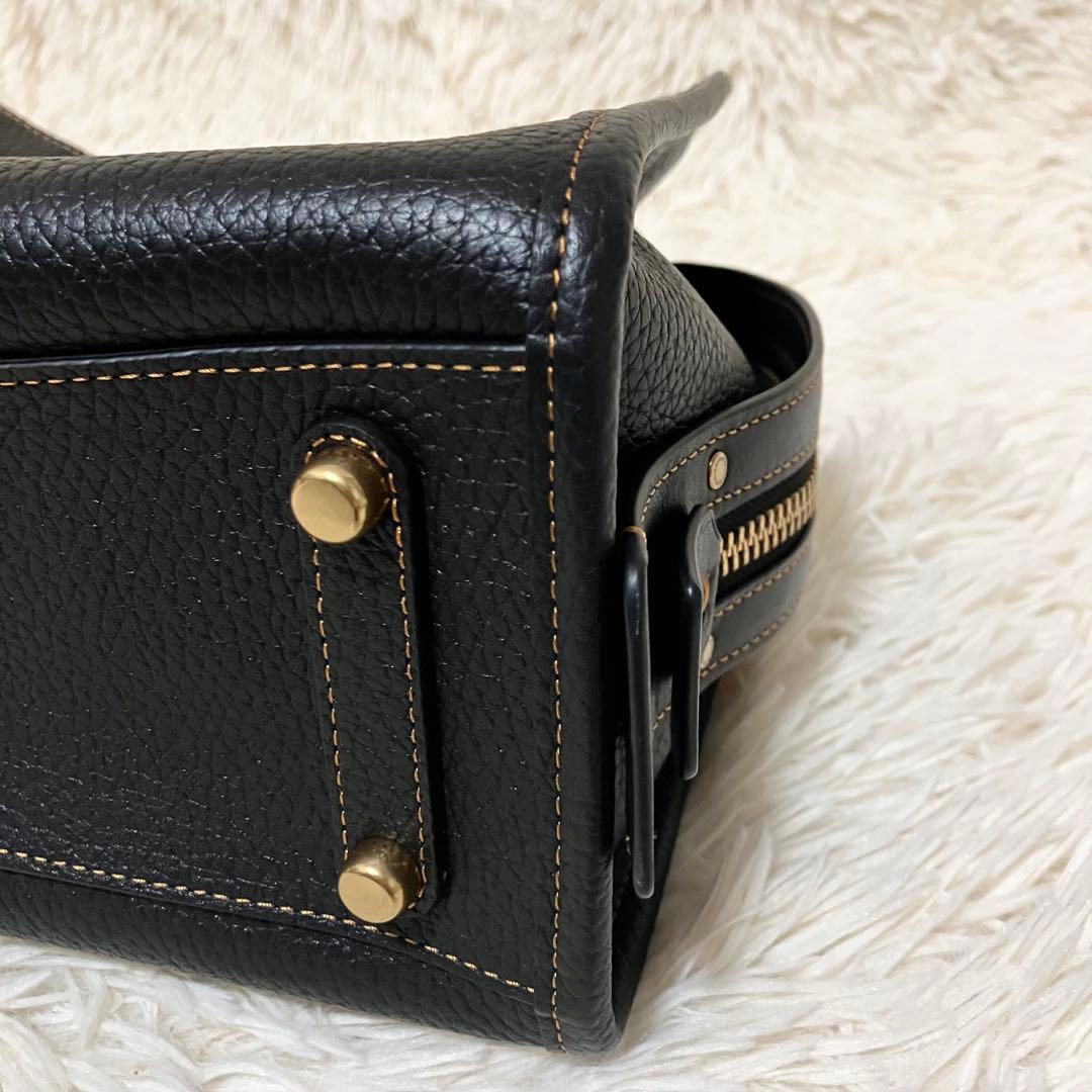 【未使用級】 COACH ローグ25 2way ブラック CI767