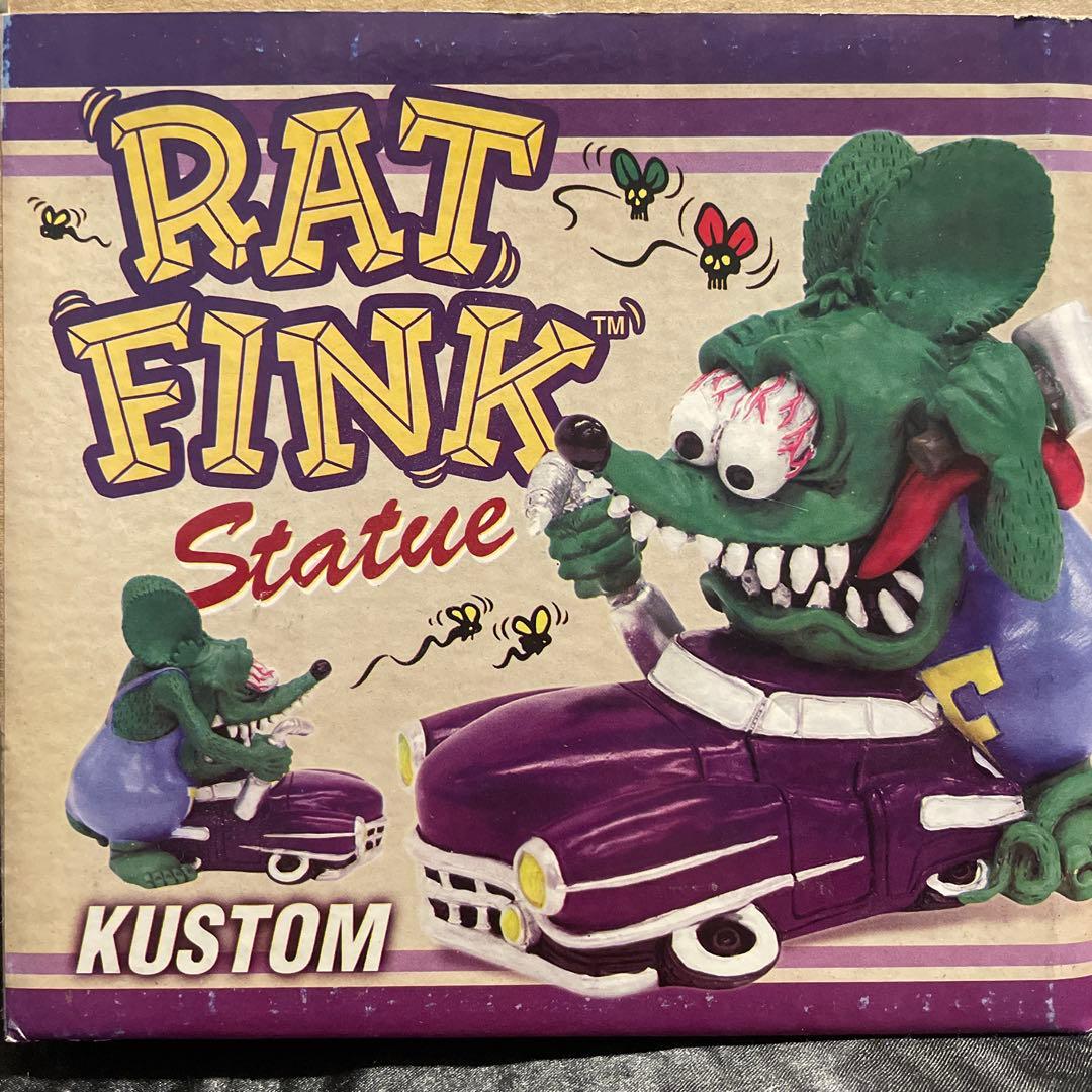 【美品】RAT FINK スタチュー フィギュア 箱付