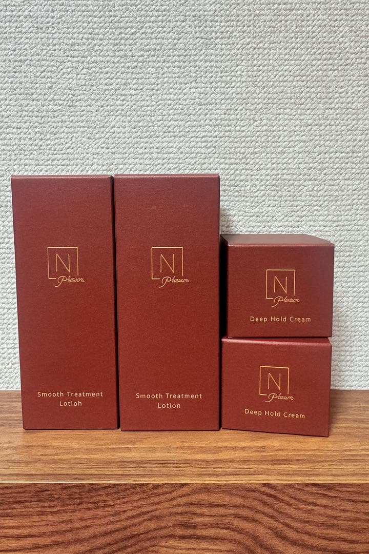 値下げN オーガニックプレナムトリートメントローション•ディープホールドクリーム