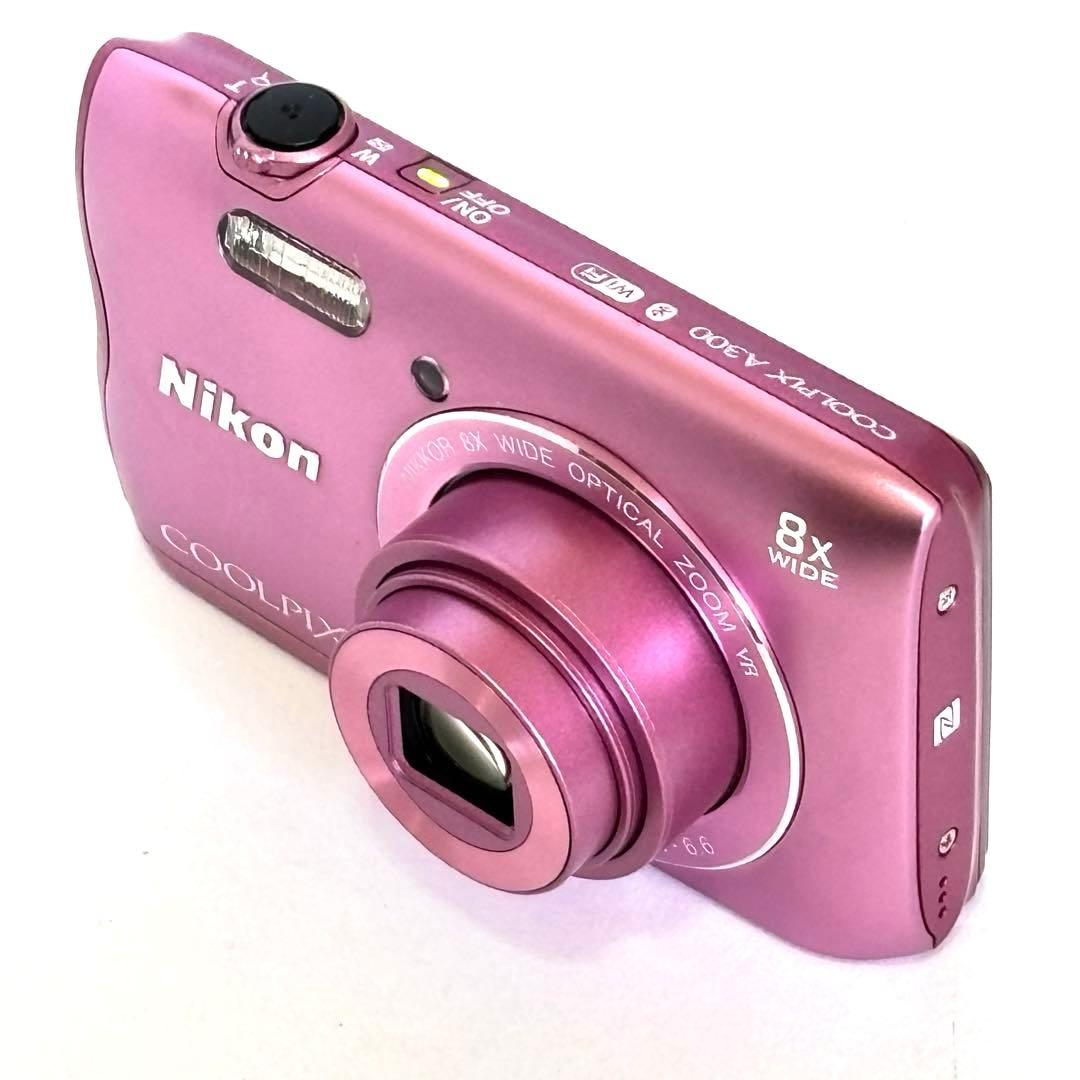 Nikon coolpix A300 ニコン　デジカメ　SDカード付