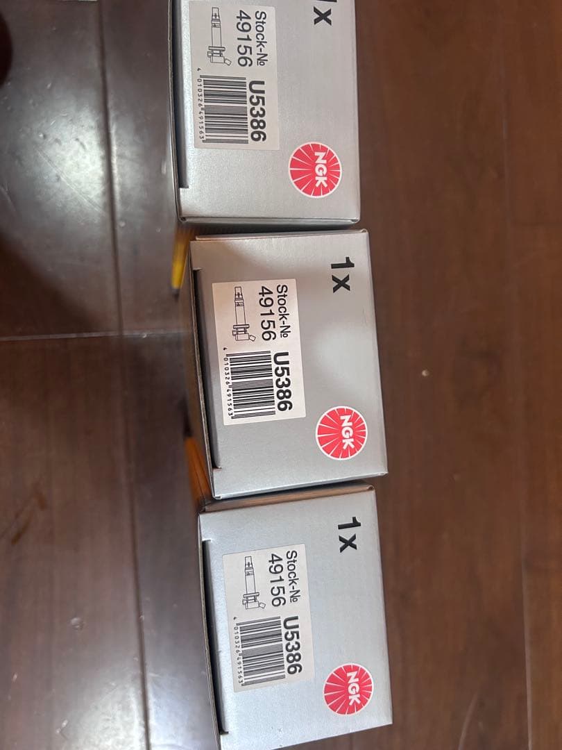 NGK イグニッションコイルU5386 3個セット　ムーブタント　ミラ　ダイハツ