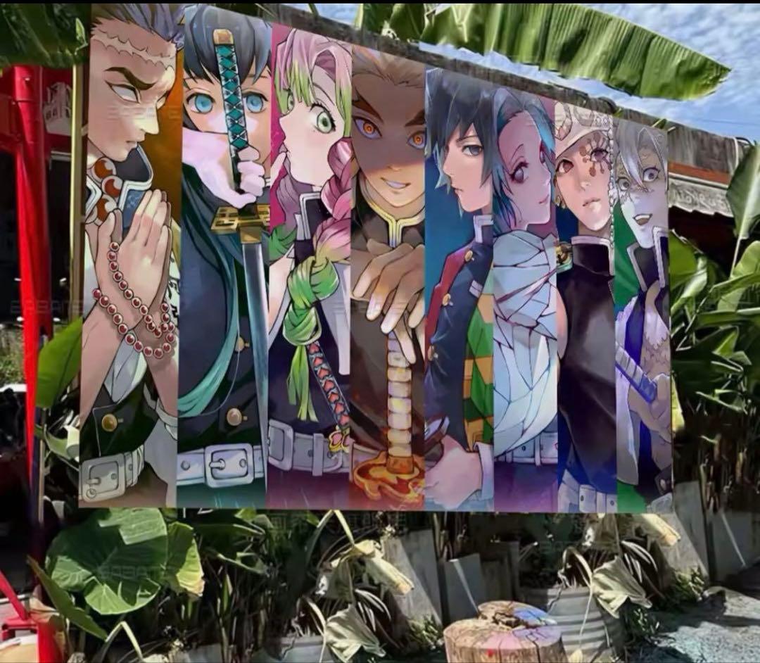 鬼滅の刃　柱　タペストリー　50×70