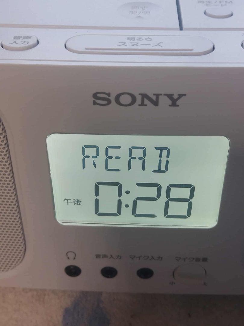 SONY パーソナルオーディオシステム CFD-S401 2018年製