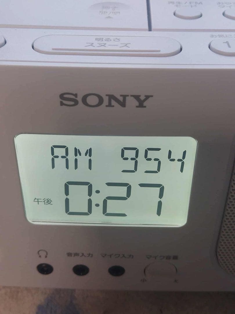 SONY パーソナルオーディオシステム CFD-S401 2018年製