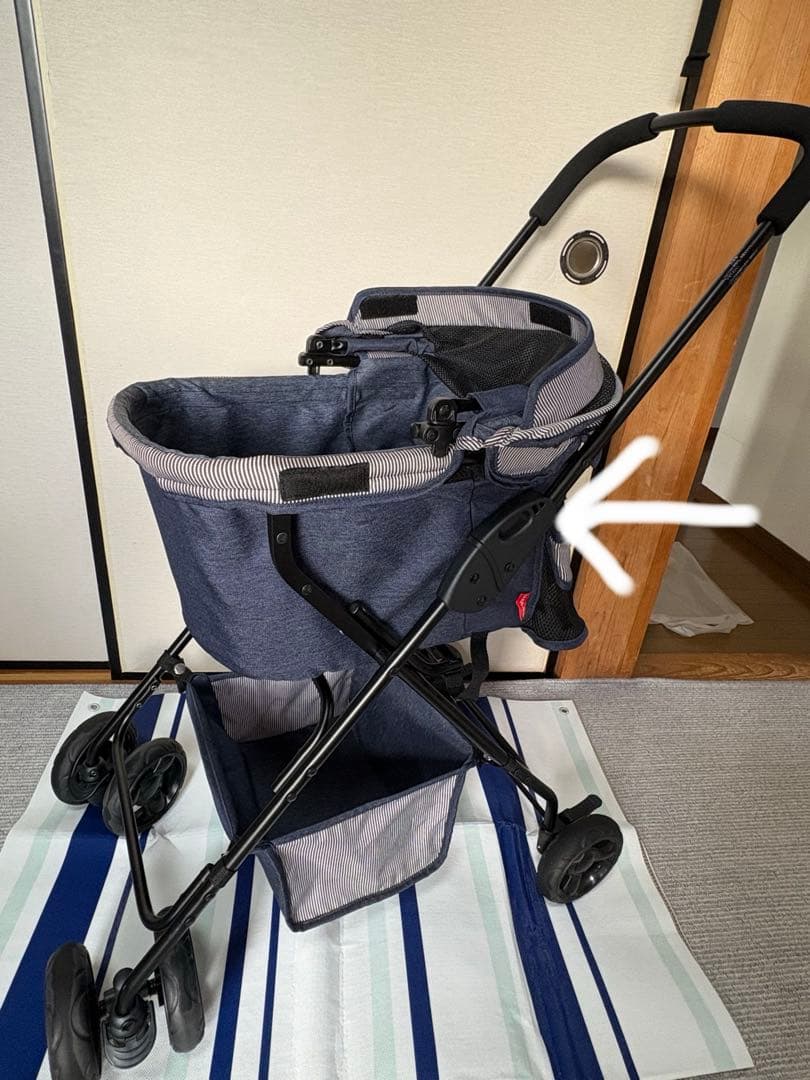 ⭐︎美品　 ペットカート メッシュカバー付き