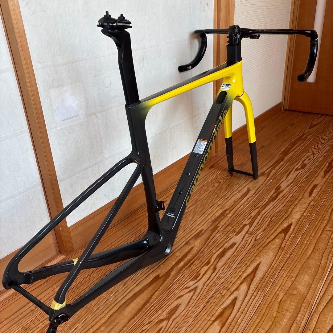 cannondaleSuperSixEVOhi-mod フレーム　ハンドル付き