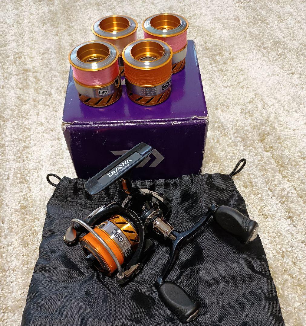 ダイワ レブロス2004H-DH 替えスプール4個付