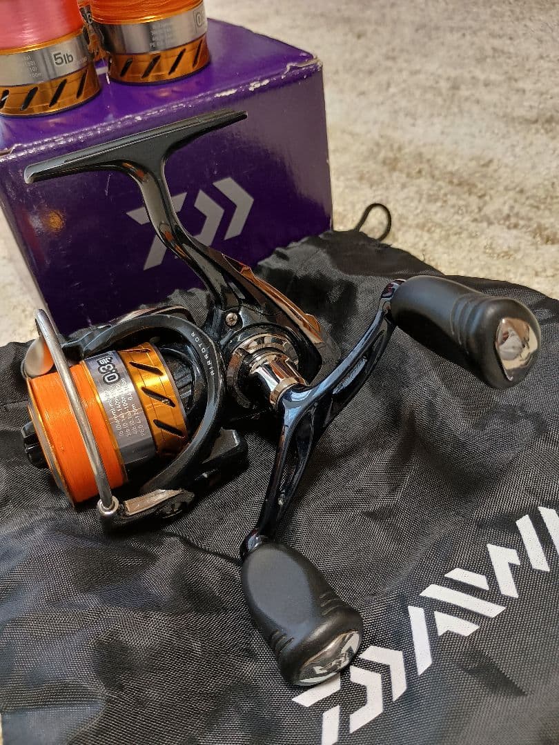 ダイワ レブロス2004H-DH 替えスプール4個付