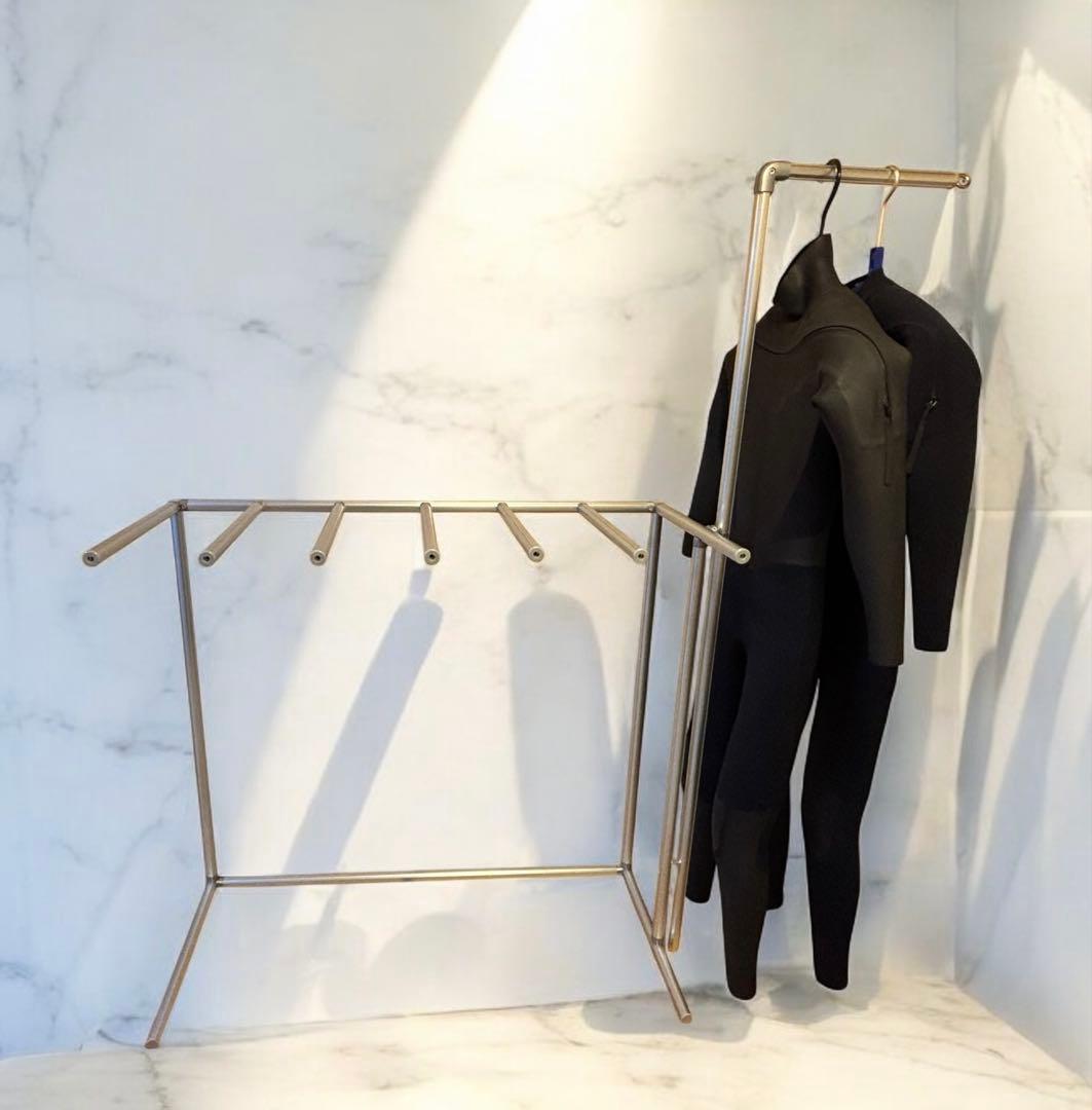 アルミ製 ボードラック ウェット掛け サーフボードラック スノボーラック