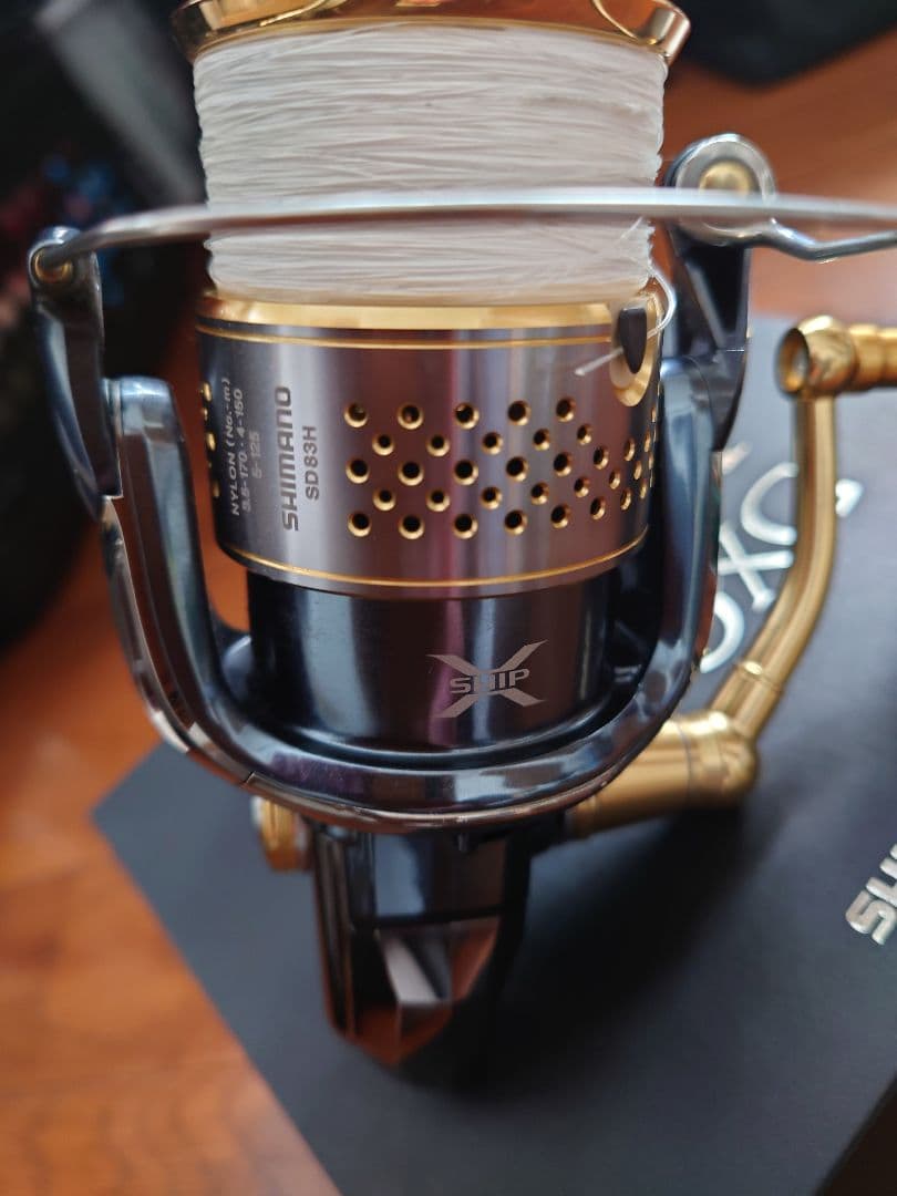 STELLA スピニングリール 10ステラ4000XG 夢屋ノブ付き。