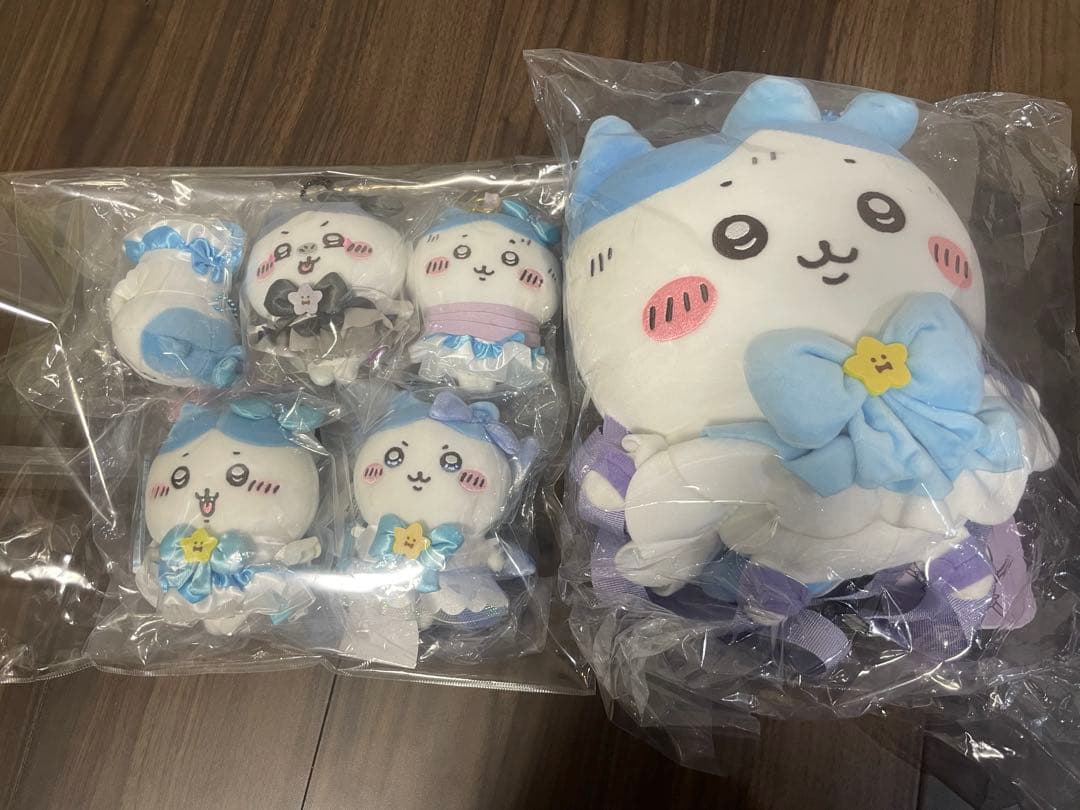 まじかるちいかわ ハチワレ マスコット ぬいぐるみ 6体セット