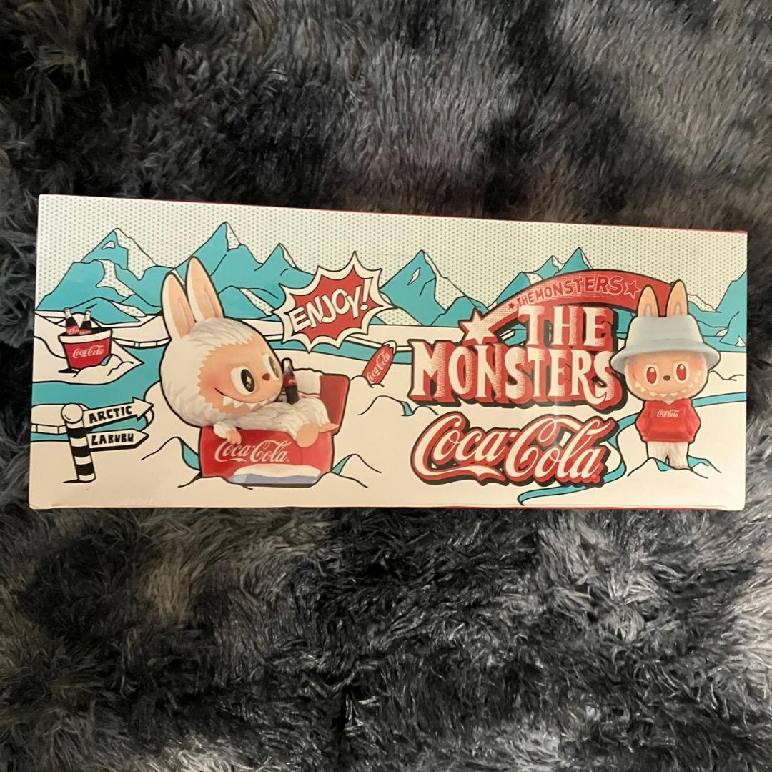 Coca Cola ラブブ　labubu monsters 箱痛み　未開封