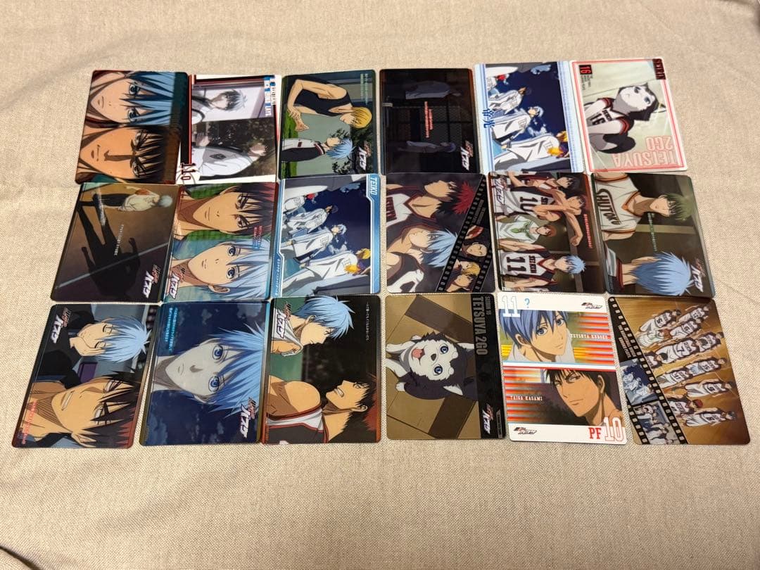 黒子のバスケ　黒バス　カード　ウエハース　黒子テツヤ　36枚セット