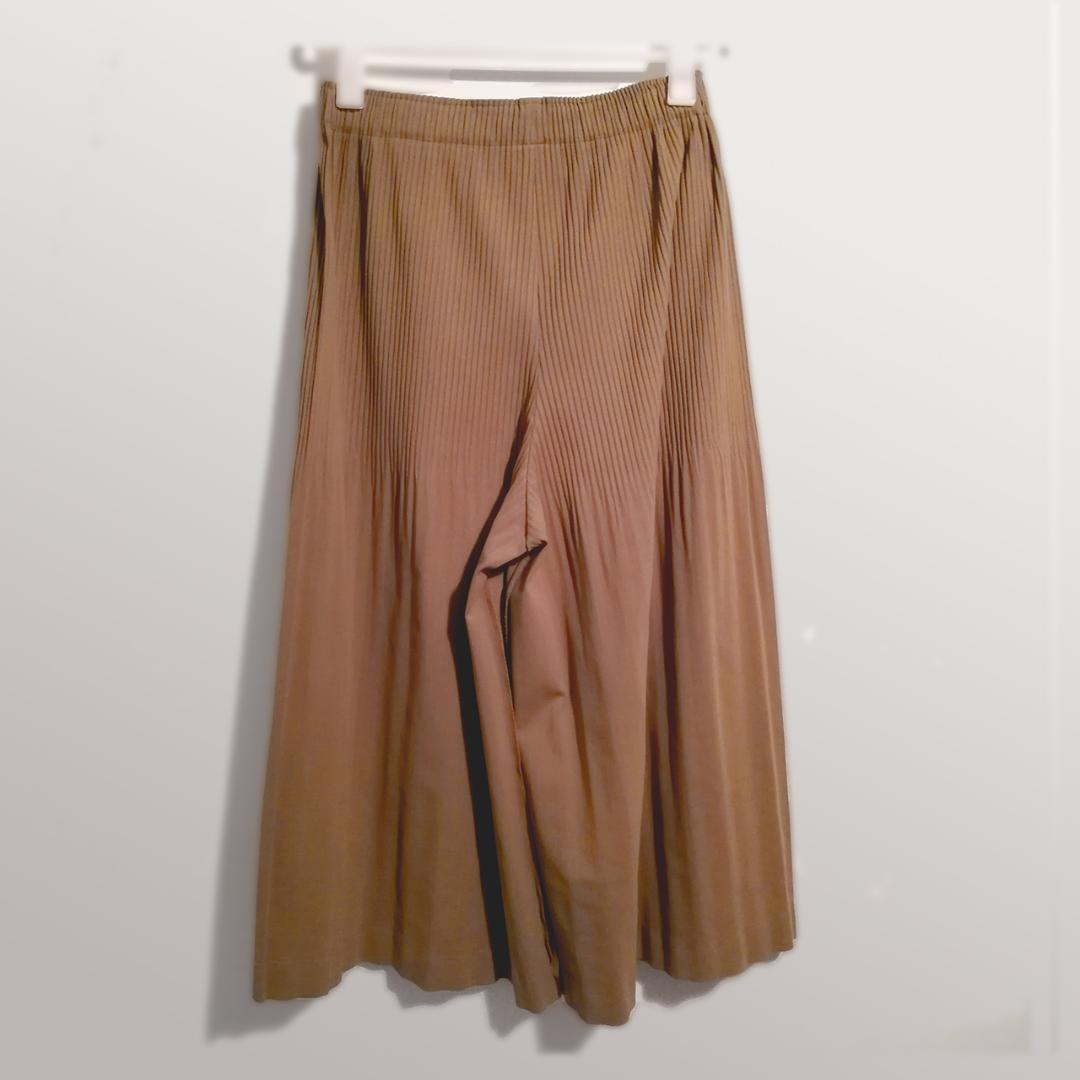 【美品】me ISSEY MIYAKE　プリーツ ワイドパンツ