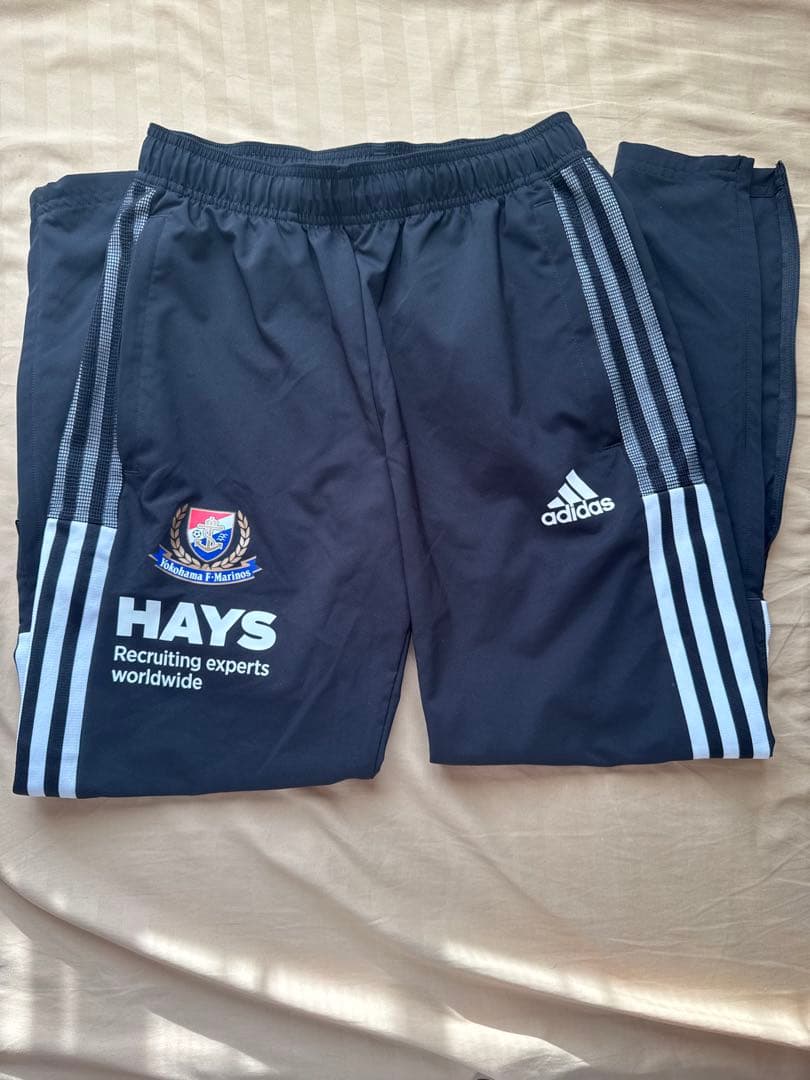2021 横浜F・マリノス トレーニングパンツ スタッフ コーチ支給 実使用 M