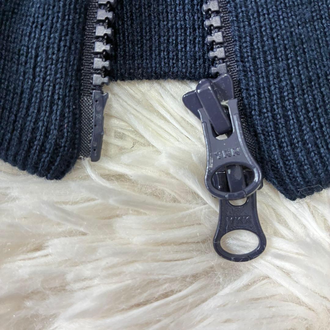 サイコバニー ジップ ニットジャケット 蓄熱　スカルラビット　Mサイズ