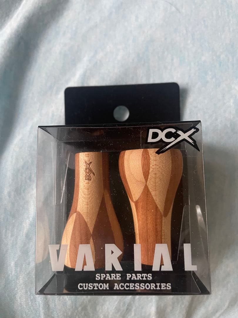 DRT DCXウッドノブ Checkered WOOD KNOB varial