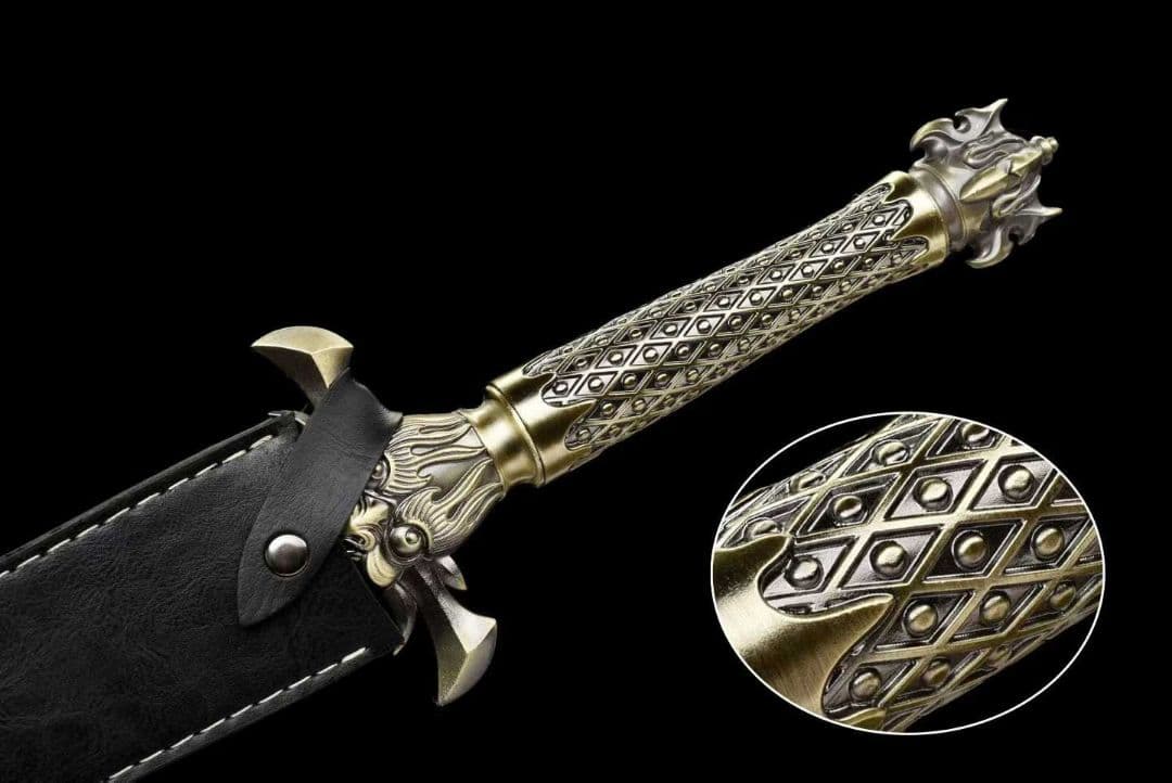 【幽冥の審判者】古兵器 刀装具 日本刀　模造刀 居合刀 武士道 鑑賞用 美術刀