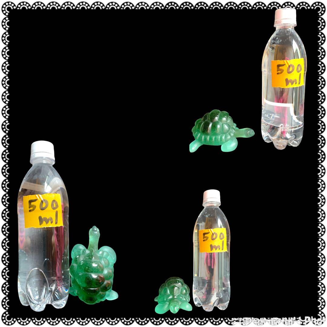 ドームフランス　置物　緑　亀　カメ　　クリスタル　水晶　ナンシー　daum