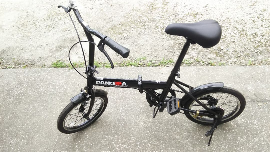 折りたたみ自転車　16インチ　ノーパンクタイヤ　ミニベロ　本体のみ