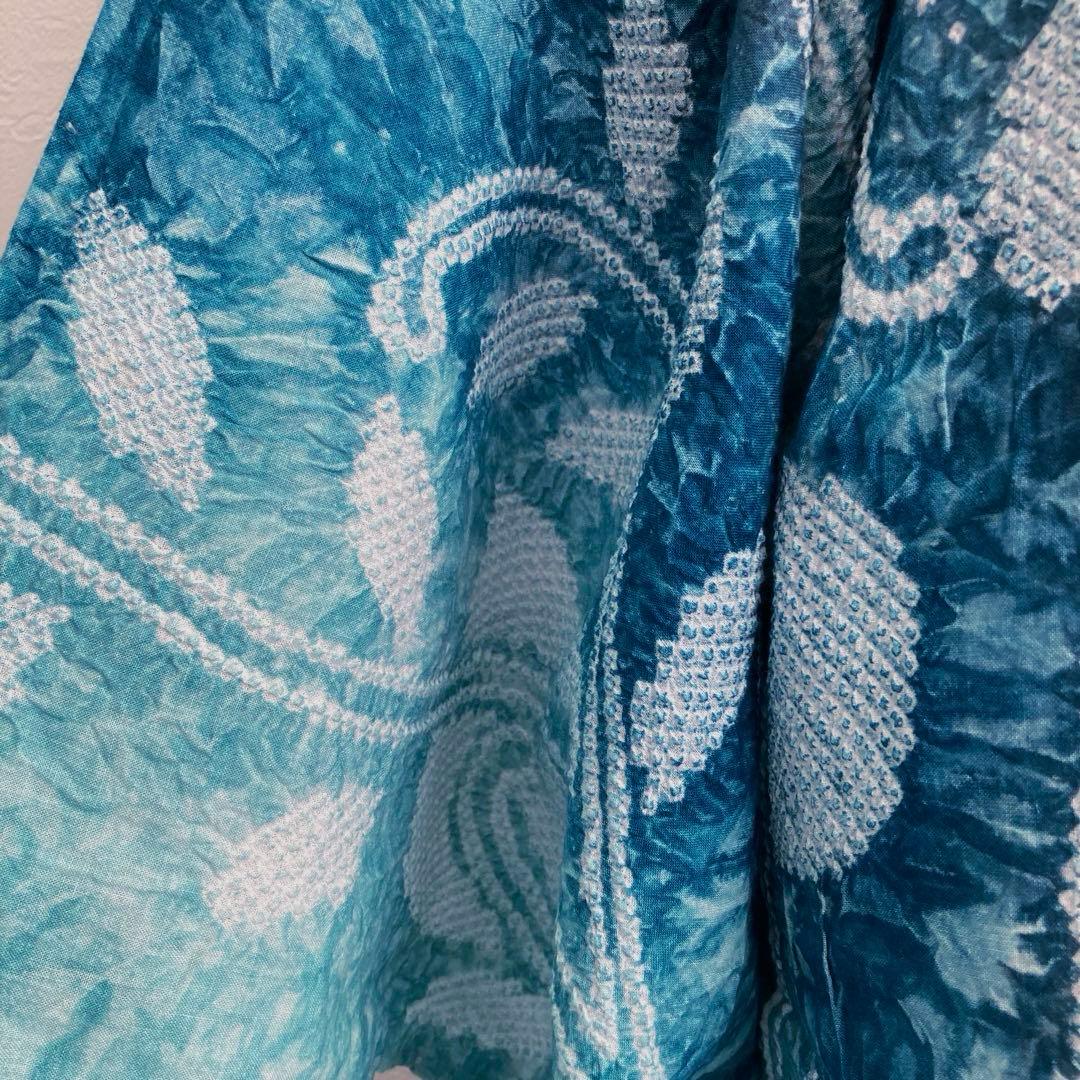 ローラ やまと誂　有松絞り　浴衣　高級浴衣　しつけ付　No.-a100