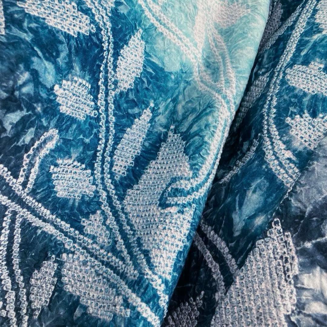 ローラ やまと誂　有松絞り　浴衣　高級浴衣　しつけ付　No.-a100