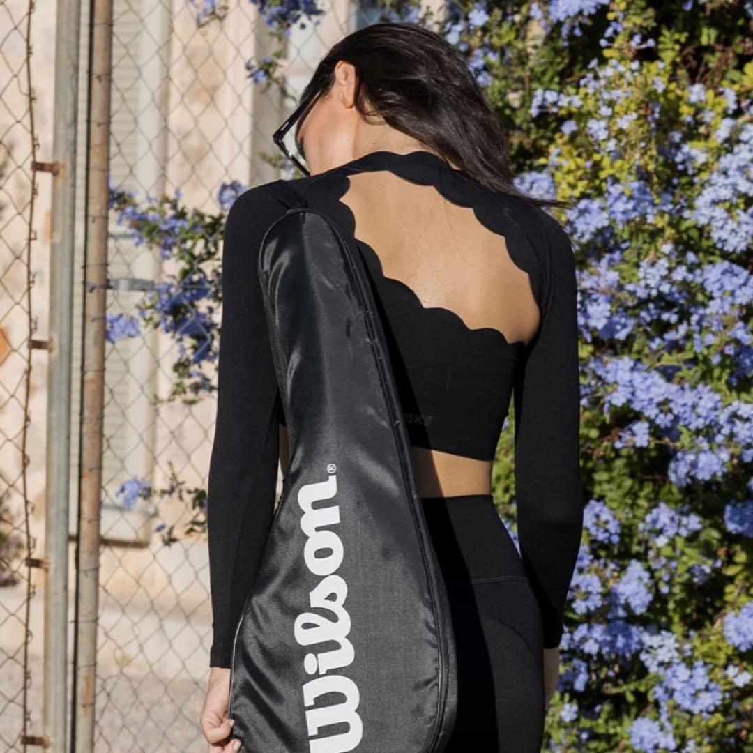 【レア】wiskiiトレーニング ウェア 上　ブラック S