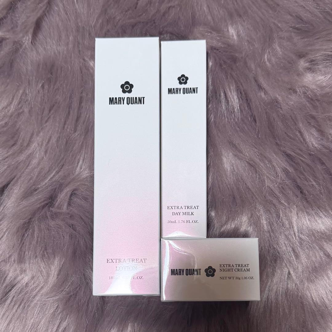 新品未使用マリークヮントエクストラトリート 3点セット 化粧水、乳液、クリーム