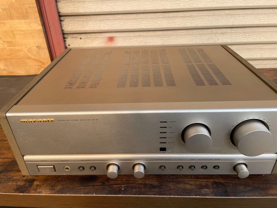 マランツ　プリメインアンプ　PM-62F