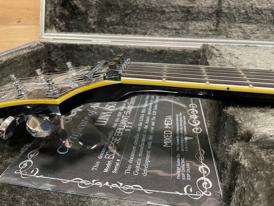 ESP 初代SUGIZOモデル BRILLIANT MIXEDMEDIA