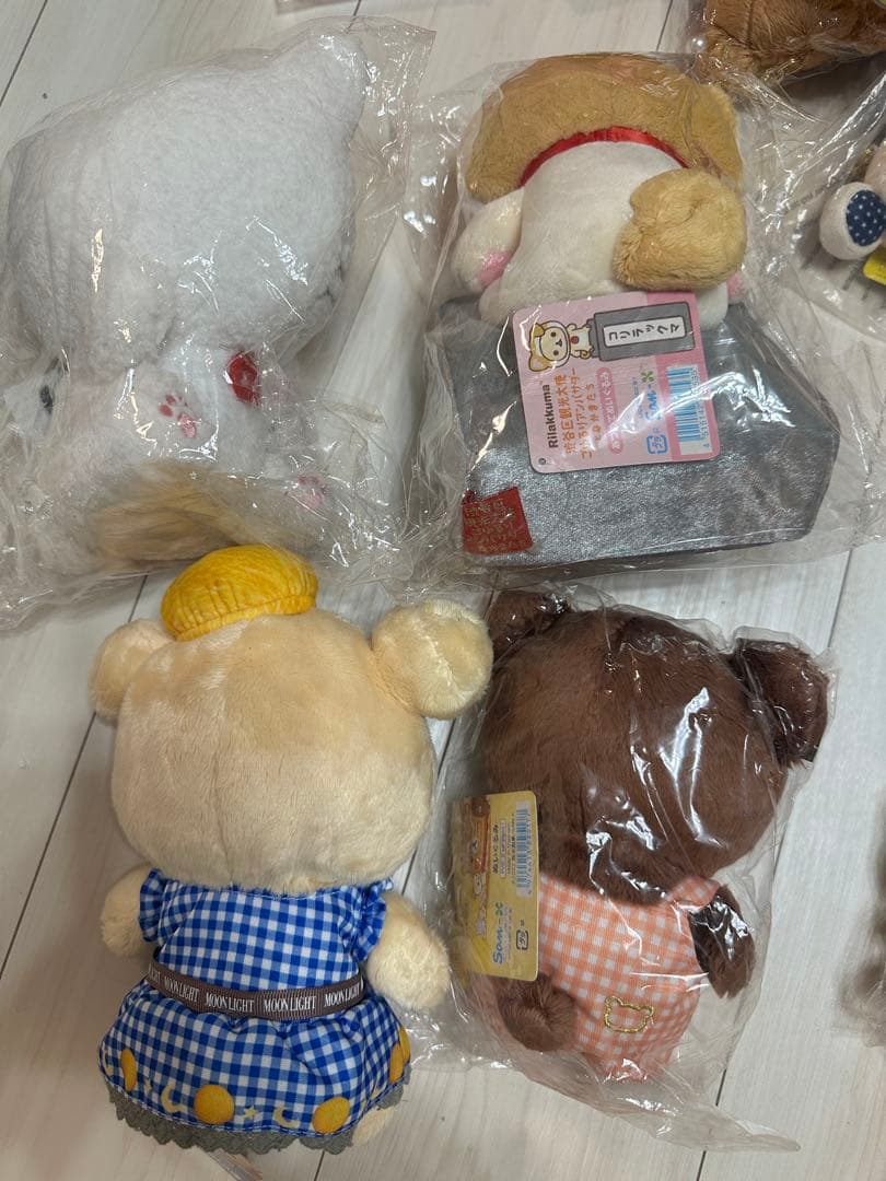 コリラックマ チャイロイコグマ　ロフト限定　ぬいぐるみ　4体セット