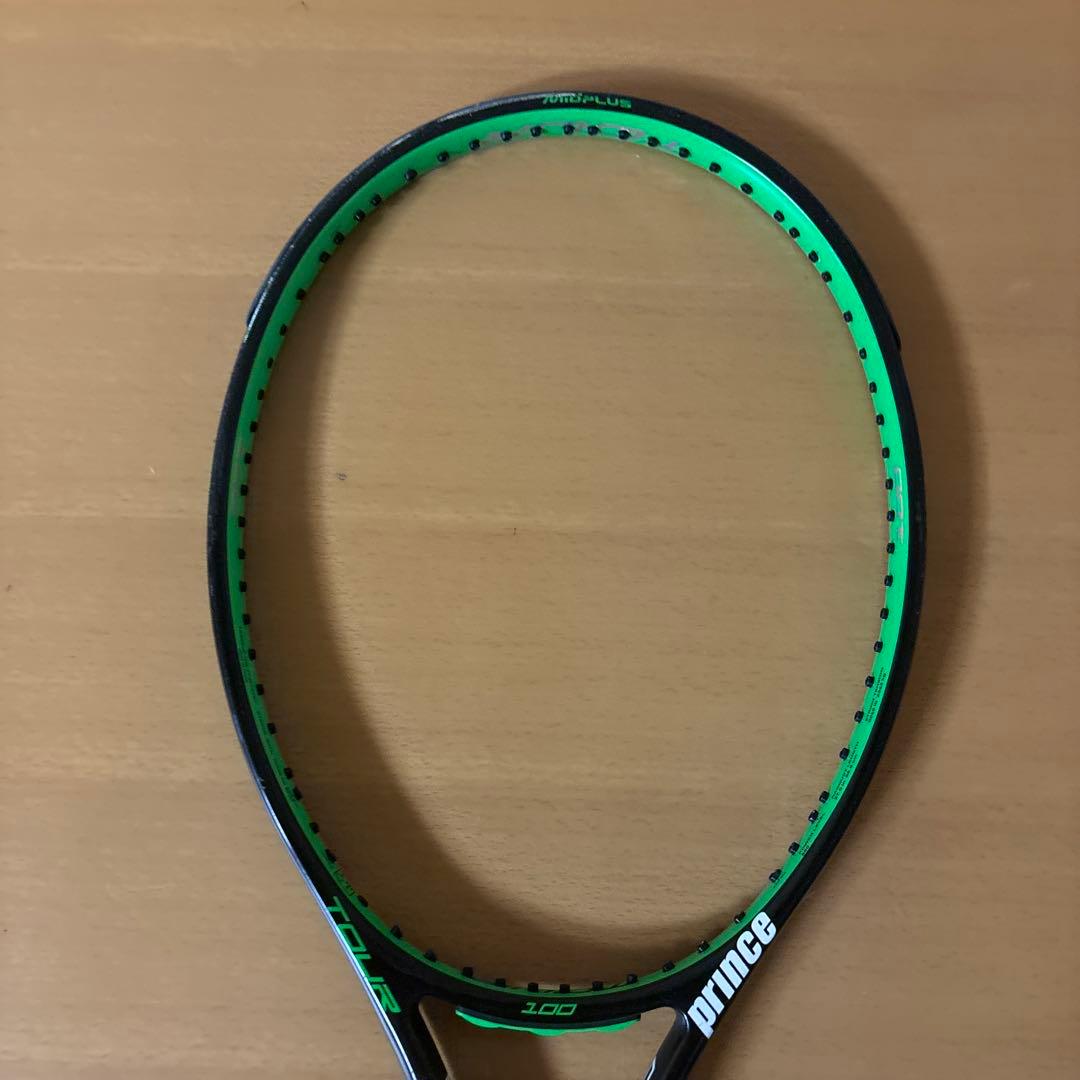 【中古】prince TOUR 100 Textreme テニスラケット　3本