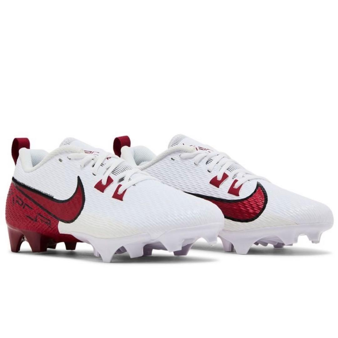 ナイキ 26.5ヴェイパー エッジ アメフト スパイク シューズ 靴 白 赤