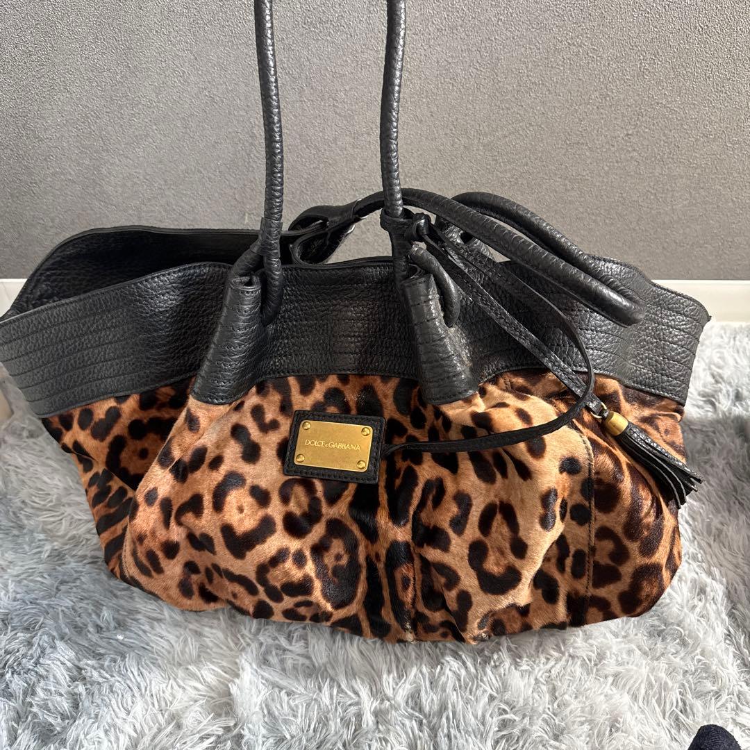 DOLCE &GABBANA レオパード　バッグ