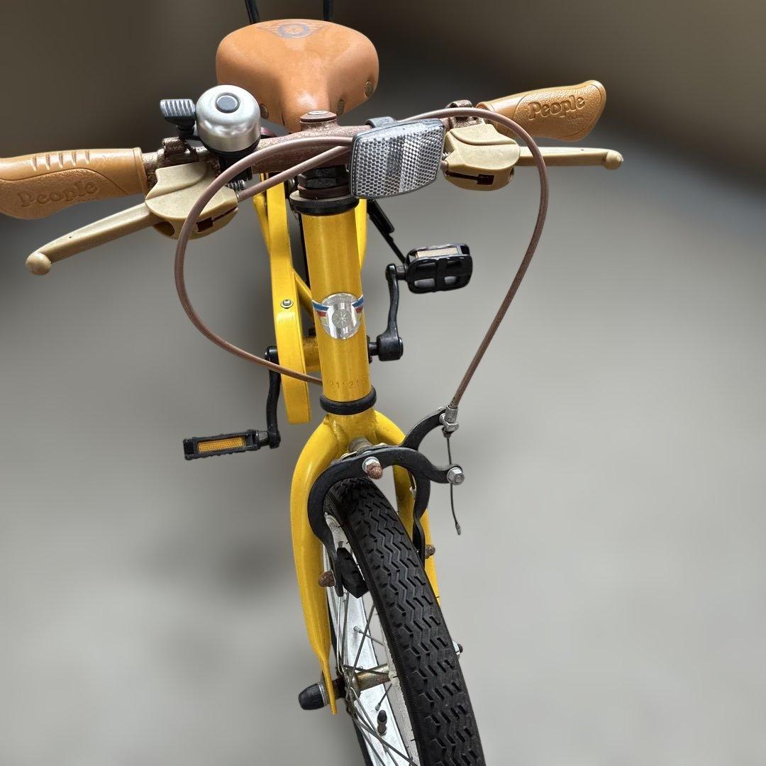 People 自転車　黄色　14インチ
