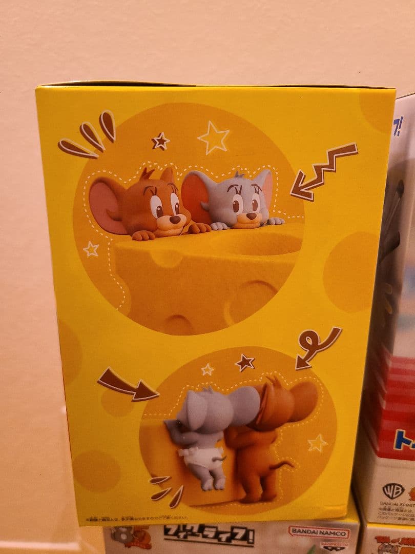 トムとジェリー ランチBOX 4個&チーズ型ペン立て 4個 商品見本有り