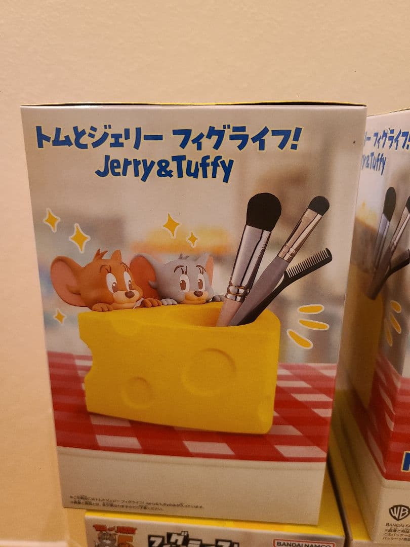 トムとジェリー ランチBOX 4個&チーズ型ペン立て 4個 商品見本有り